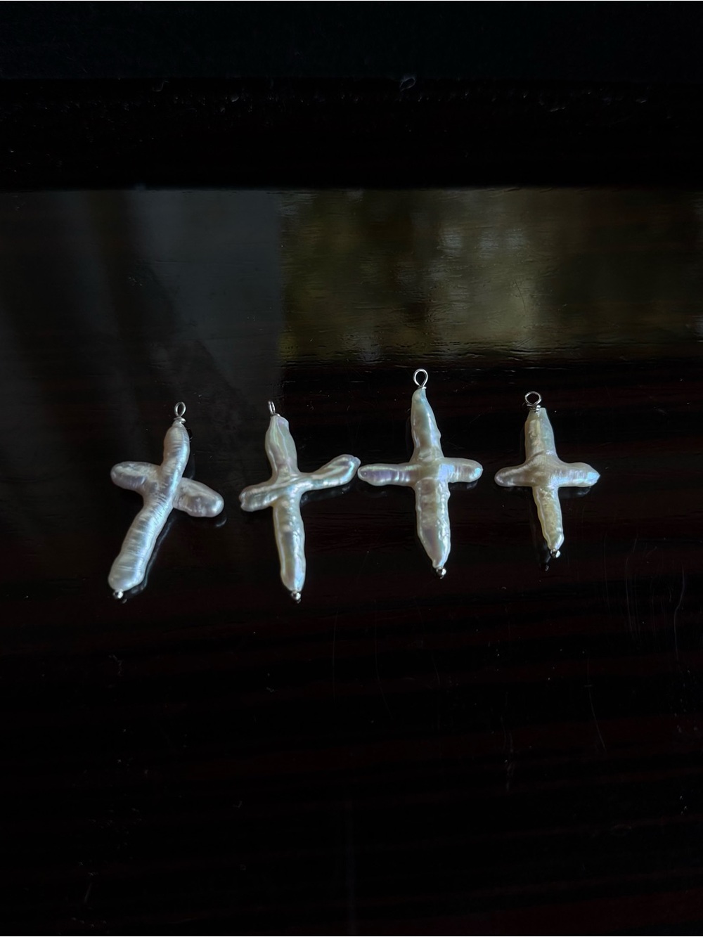 Mother of Pearl Cross Pendants